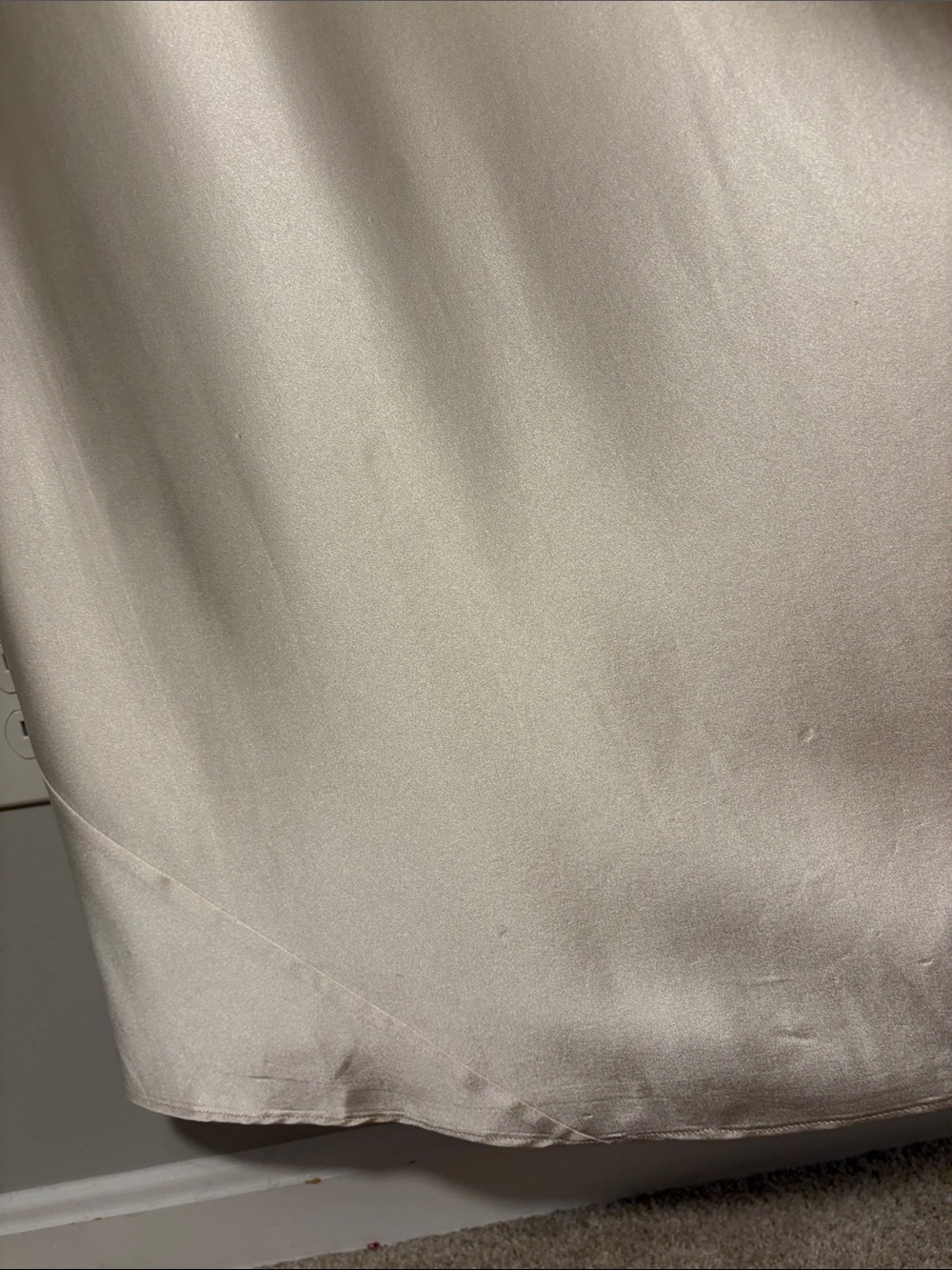 Reformation Chania Silk Dress Ivory Size Small *No Buttons - Picture 16 of 16